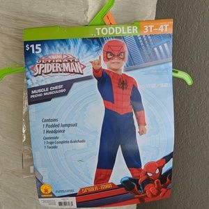 Toddler Spider Man Muscle Costume